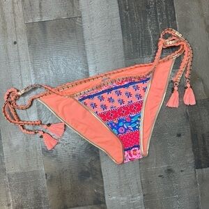 Aerie Multi-Colored Maillot of Bain Bikini Bottom size Medium